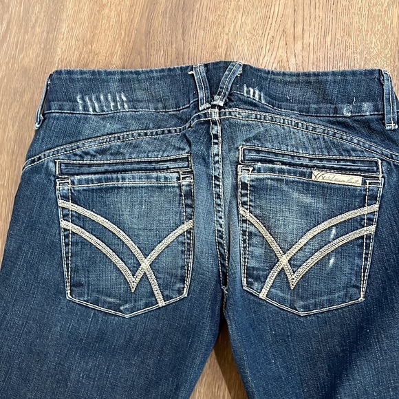 William Rast Savoy trouser flare jean size 28 - Picture 4 of 5